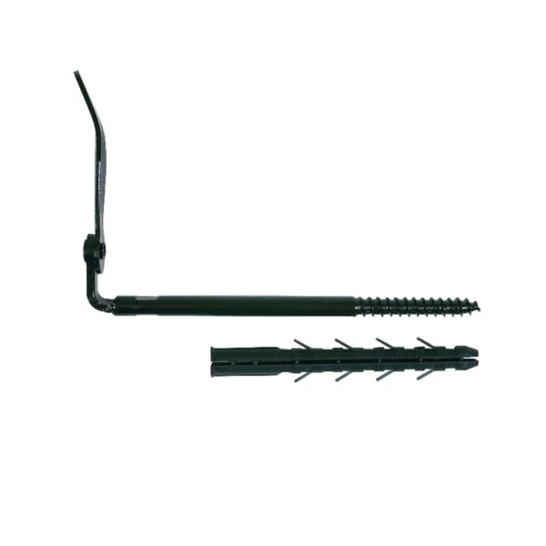 I.N.G. Fixations Arrêt Volet Parpaing Brique Creuse 190 Mm Tige Ø10mm Acier Noir X2 2 I.N.G. Fixations Arrêt Volet Parpaing Brique Creuse 190 Mm Tige Ø10mm Acier Noir X2 - Image 2