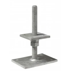 Simpson Strong-Tie Pied De Poteau Réglable De 40 à 180 Mm Platine 80 X 80 Mm -Boutique du manoir p180876