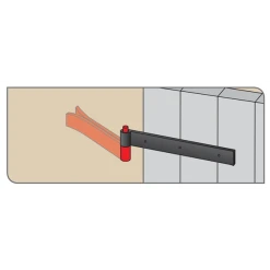 Gond à Sceller Pour Volet 35 X 5 Mm Diamètre 14 Mm Torbel 6139142