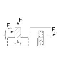 Équerre De Charpente Renforcée AB105-R Simpson Strong-Tie