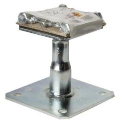 Simpson Strong-Tie Pied De Poteau Réglable Prêt à Fixer Simpson Avec Fixations - 100 à 150 Mm