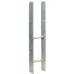 Simpson Strong-Tie Pied De Poteau En H Pour Ancrage Bois Largeur 91mm SimpsonStrong PP49009 -Boutique du manoir p209880 1