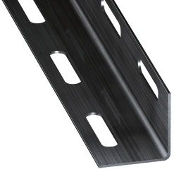 Cornière égale Perforée En Acier Laminé à Froid Verni 38 X 38 Mm Longueur 2 Mètres CQFD 2001-61595