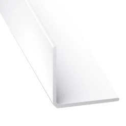 Cornière D'angle PVC Blanche - 15 X 15 Mm - Longueur 2.6 Mètre CQFD 2029-1504