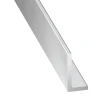 Cornière Inégale - Aluminium Brut - 40 X 10 Mm - épaisseur 1.5 Mm - Longueur 1 M CQFD 2005-5233