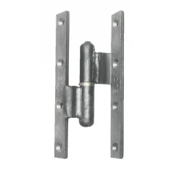 Clemenson Industrie Paumelle Picarde Coudée Sens Gauche - 190 X 80 X 100 Mm