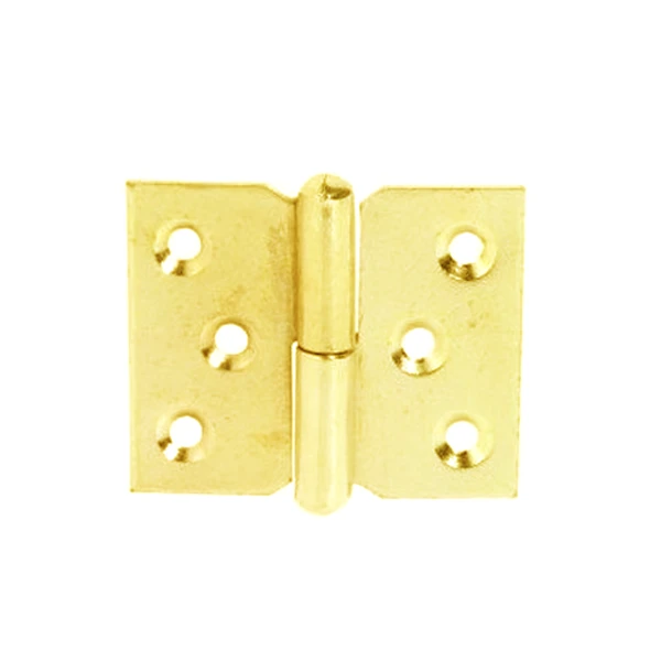 Paumelle De Meuble à Nœud Roulé Gauche Monin - 50 Mm X 40 Mm - Acier Laitonné 1 Paumelle De Meuble à Nœud Roulé Gauche Monin - 50 Mm X 40 Mm - Acier Laitonné