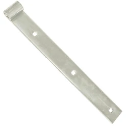 Penture Droite Acier Zingué Blanc Torbel 35 X 5 Mm X 300 Mm Gond 14 Mm -Boutique du manoir penture1