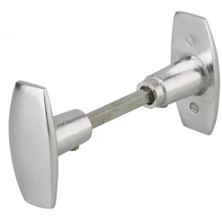 Poignée En Bouton Double Thirard - Alliage Poli - Carré 6 Mm