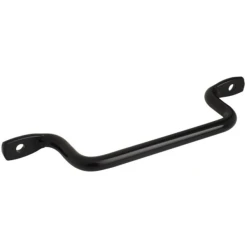 Torbel Poignée De Volet Fer Rond 8 Mm Cataphorèse Noir 342140 Mermier M-342140