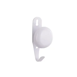 Porte Manteaux à 1 Tête - Mottez - Acier Blanc