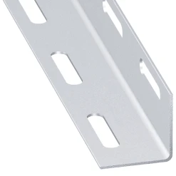 CQFD Cornière égale Perforée Acier Profilé Froid Galvanisé 38 X 38 Mm 1 M
