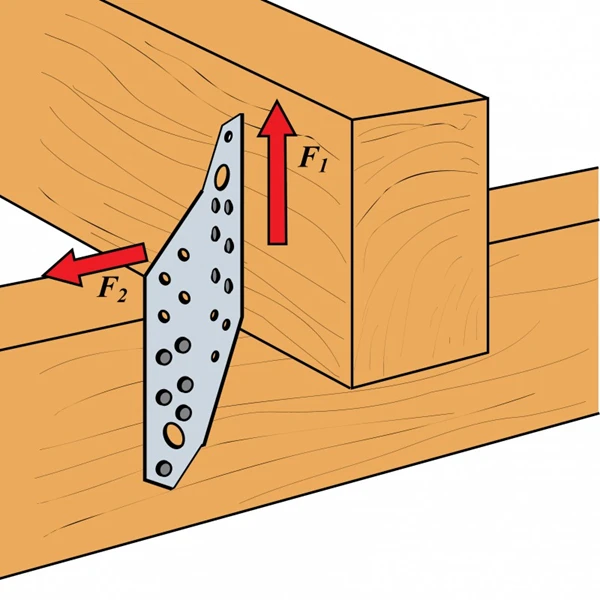 Patte De Solivage Trapézoïdale Droite Simpson Strong-Tie PSTD180/30/1,5 3 Patte De Solivage Trapézoïdale Droite Simpson Strong-Tie PSTD180/30/1,5 - Image 3