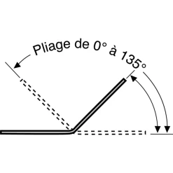 Équerre à Angle Ajustable 57x162x57 Mm Simpson Strong-Tie LS70