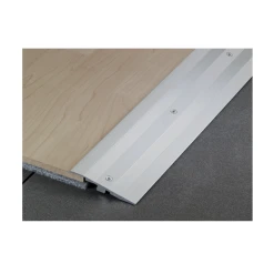 Rampe D'accès Percée Romus 2621 - Alu Incolore - Hauteur 10,5 à 15 Mm Largeur 80 Mm Longueur 2,7 M -Boutique du manoir rampe3 1