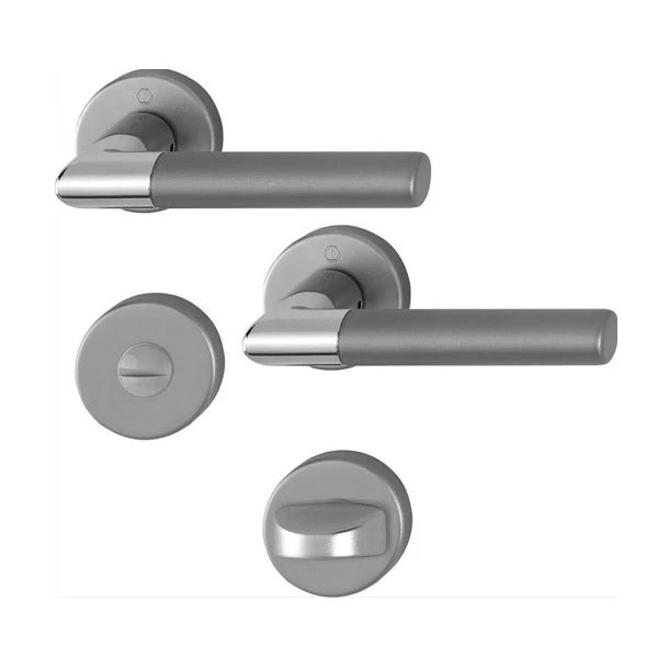 Ensemble Rosace à Condamnation Lecce Hoppe Alu Porte 40 Mm Carré 7mm 1 Ensemble Rosace à Condamnation Lecce Hoppe Alu Porte 40 Mm Carré 7mm