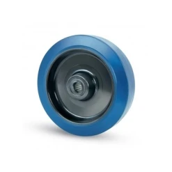 Prodif-Somec Roue Seule Pour Roulette Elastique Bleu - 160 Mm - Capacité 300 Kg