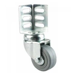 Prodif-Somec Roulette Pivotante Equerre à Cornière D'angle - Ø 50 Mm - 25 Kg