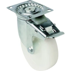 Prodif-Somec Roulette Sur Platine Pivotante Avec Frein - 125 Mm - 160 Kg