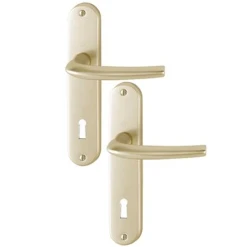 Poignée De Porte Clé En L SAN DIEGO Hoppe Alu Finition Champagne 3537997 5 Poignée De Porte Clé En L SAN DIEGO Hoppe Alu Finition Champagne 3537997 -Boutique du manoir sandiegochampcll 769364 2