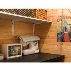 Torbel Console Emboutie - Acier Gris - 350 X 300 Mm -Boutique du manoir sans titre 1 111