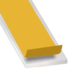 Profilé Plat Adhésif En Aluminium Incolore - Largeur 40 Mm - Longueur 1.3 M CQFD 2071-5308