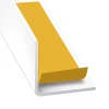 Cornière D'angle Adhésive PVC Blanc - 20 X 20 Mm - Longueur 1.3 M CQFD 2071-2004
