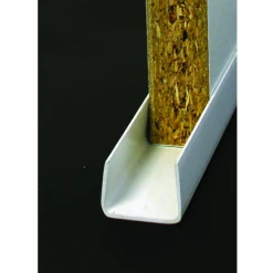 Profilé U En PVC Blanc CQFD - Largeur 18 Mm - Hauteur 10 Mm - Longueur 2.6 M 2050-24 -Boutique du manoir sans titre 1 22