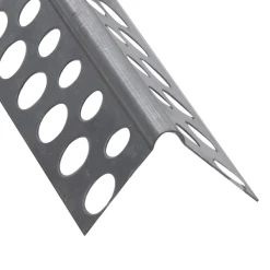 Cornière Plâtrière Perforée Spécial Placo En Acier Galvanisé - 25 X 25 Mm - Longueur 2 M CQFD 2001-63120