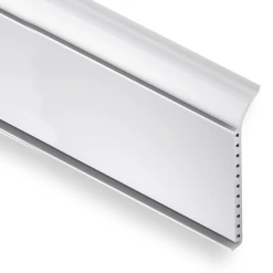 CQFD Plinthe En PVC Cellulaire Blanc - Hauteur 60 Mm - Longueur 1 M 2131-04