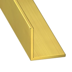 Cornière égale - Laiton - 10 X 10 Mm - épaisseur 1 Mm - Longueur 1 M CQFD 2009-4122