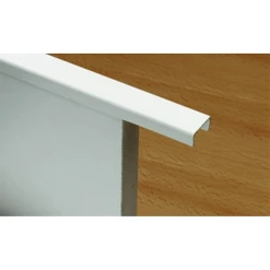 Profilé U En PVC Blanc CQFD - Largeur 21 Mm - Hauteur 10 Mm - Longueur 1 M 2002-68282 -Boutique du manoir sans titre 1 47