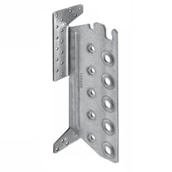 Simpson Strong-Tie Étrier à Encoche Et âme Intérieure TU20 - Assemblages Invisibles Des Charpentes Bois - 134 X 104.5 X 60 Mm