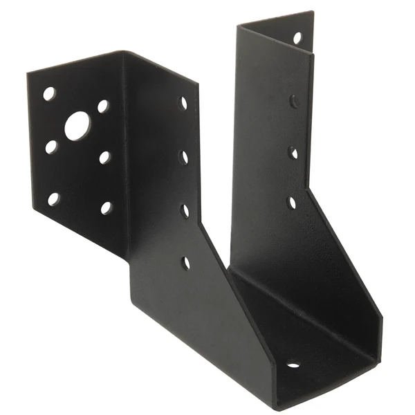 Simpson Strong-Tie Sabot à Ailes Extérieures SAEPB - Finition Noire - Largeur 46 Mm Hauteur 77 Mm épaisseur 2 Mm 1 Simpson Strong-Tie Sabot à Ailes Extérieures SAEPB - Finition Noire - Largeur 46 Mm Hauteur 77 Mm épaisseur 2 Mm