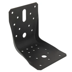 Simpson Strong-Tie Equerre De Structure Pour Charpentes Bois - ABR100PB Finition Noire - 100x100x90 Mm épaisseur 2 Mm