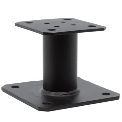 Simpson Strong-Tie Pied De Poteau Fixe PPA100PB - Finition Noire - Hauteur 100 Mm