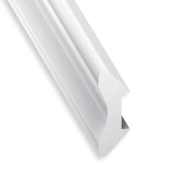 CQFD Corniche En PVC Cellulaire Blanc - 20 X 20 Mm - Longueur 2.6 Mètres 2034-04