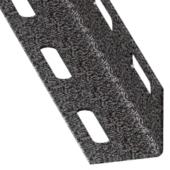 Cornière égale Perforée - Acier Profilé à Froid - Gris Martelé - 27 X 27 Mm - Longueur 2 M CQFD 2001-61593