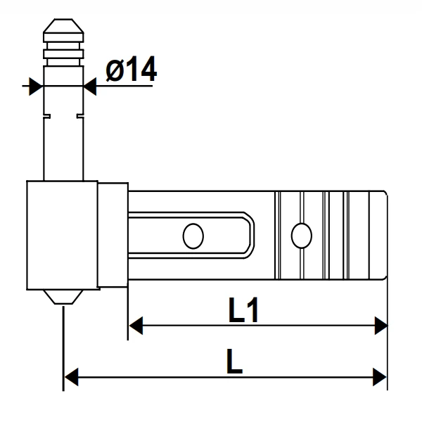 Gond à Sceller Torbel Série 3000 En Composite Noir Axe De 14 Mm 3 Gond à Sceller Torbel Série 3000 En Composite Noir Axe De 14 Mm - Image 3