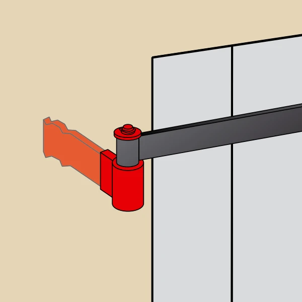 Gond à Sceller Torbel Série 3000 En Composite Noir Axe De 14 Mm 2 Gond à Sceller Torbel Série 3000 En Composite Noir Axe De 14 Mm - Image 2