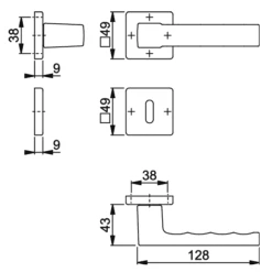 Ensemble Sur Rosace Clé En L Toulon Hoppe Alu Finition Noir Mat 11637614 5 Ensemble Sur Rosace Clé En L Toulon Hoppe Alu Finition Noir Mat 11637614 -Boutique du manoir schema 4