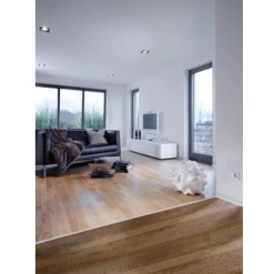 Seuil Demi-bombé Adhésif Romus En Inox - 30 X 830 Mm - épaisseur 1 Mm -Boutique du manoir seuil 2