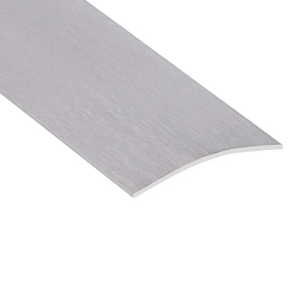 Seuil De Porte Demi-bombé Percé - L2.7 M - L50 Mm À Visser Inox Romus 1 Seuil De Porte Demi-bombé Percé - L2.7 M - L50 Mm À Visser Inox Romus