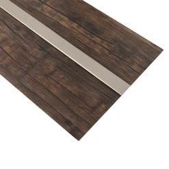 Romus Seuil Plat Adhésif 0.90 Mètre - Alu Incolore -Boutique du manoir seuil plat romus 1