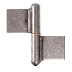 Clemenson Industrie Paumelle Grille Soudée Nœuds Arrondis Acier Bague Laiton 90 Mm 45 Kg