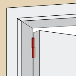 Clemenson Industrie Paumelle à Souder Soudaroc Bouts Plats Réglable Hauteur 100 Mm 40 Kg Max