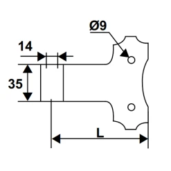 Gond à Visser Sans Axe Tableau Torbel Blanc Gond 14 Mm Longueur 118 Mm 5 Gond à Visser Sans Axe Tableau Torbel Blanc Gond 14 Mm Longueur 118 Mm -Boutique du manoir tab 1