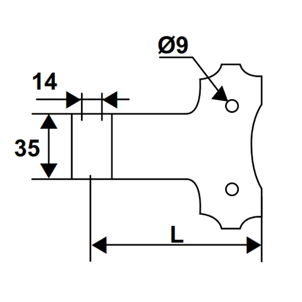 Gond à Visser Sans Axe Tableau Torbel Blanc Gond 14 Mm Longueur 118 Mm 3 Gond à Visser Sans Axe Tableau Torbel Blanc Gond 14 Mm Longueur 118 Mm – Image 3